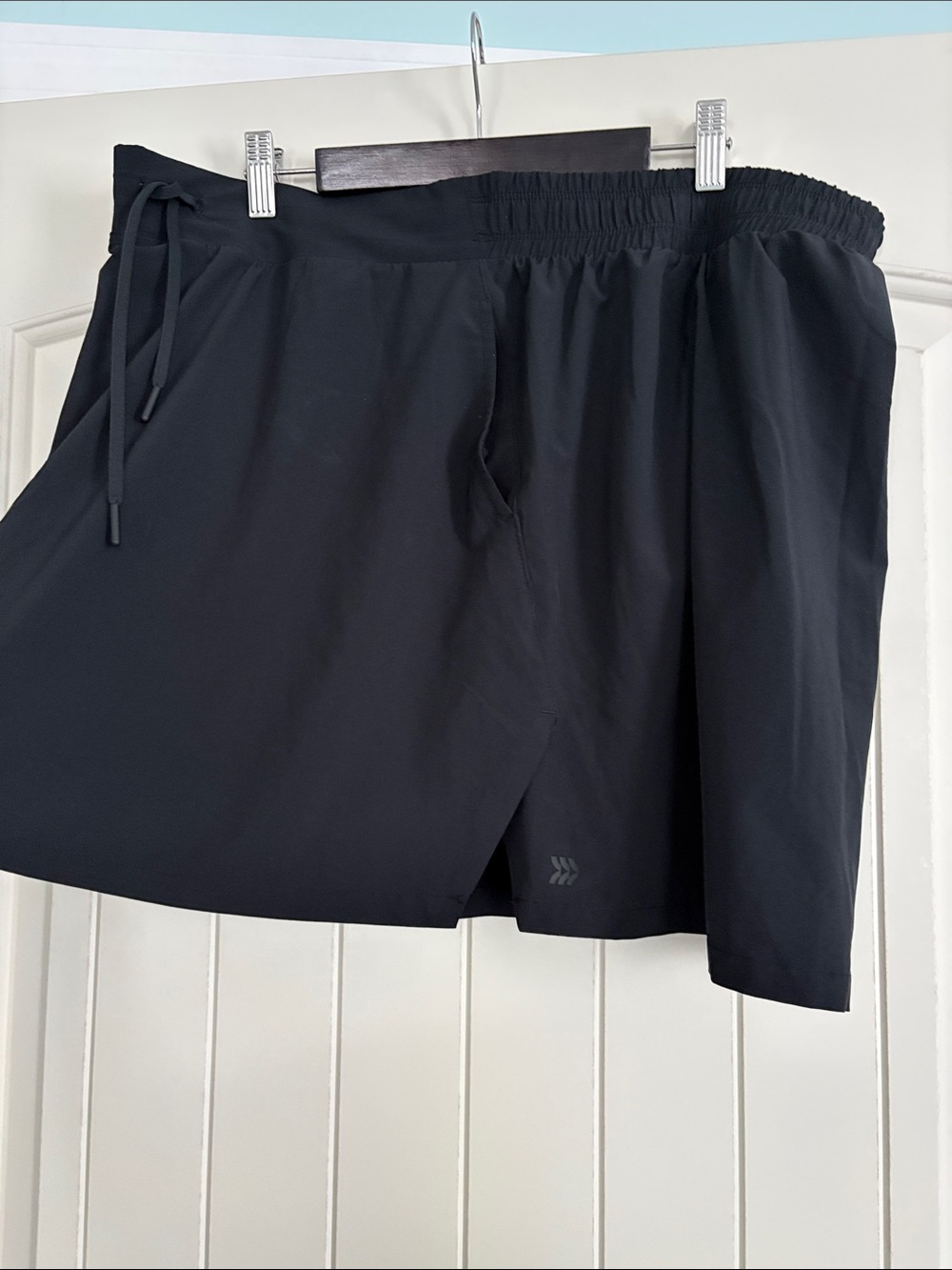 all in motion Black Drawstring Active Skort - Picture 3 of 4